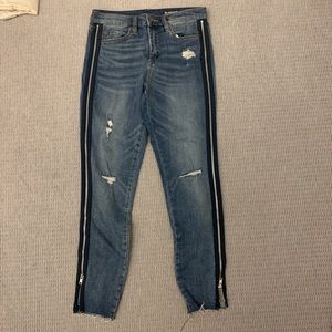 BLANK NYC Jeans with Zippers on sides